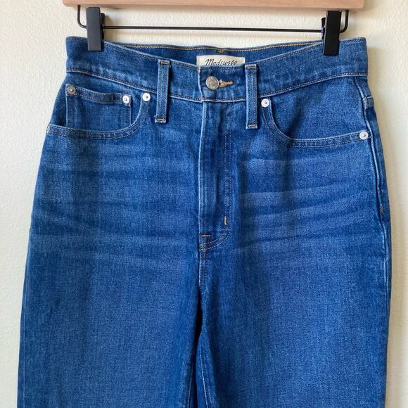 Madewell The Perfect Vintage Straight Jean Size 26 in Mayfield Wash - Picture 6 of 14